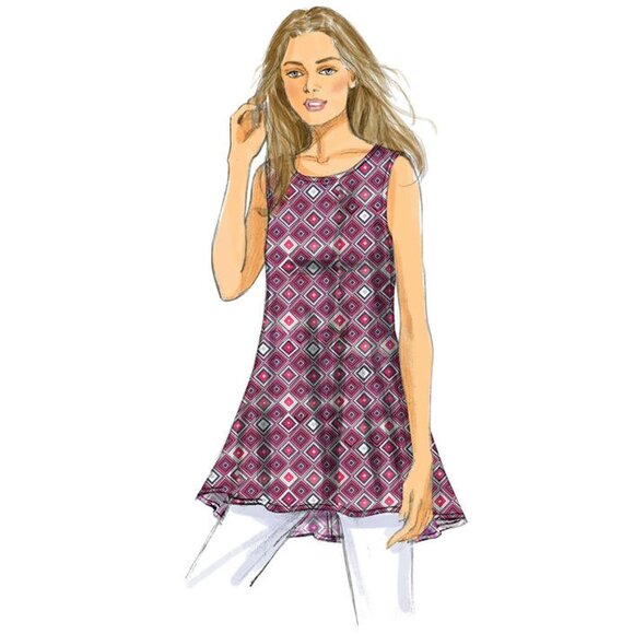 Butterick Sewing Pattern 10795/6752 Misses Top Siz - Picture 8 of 10